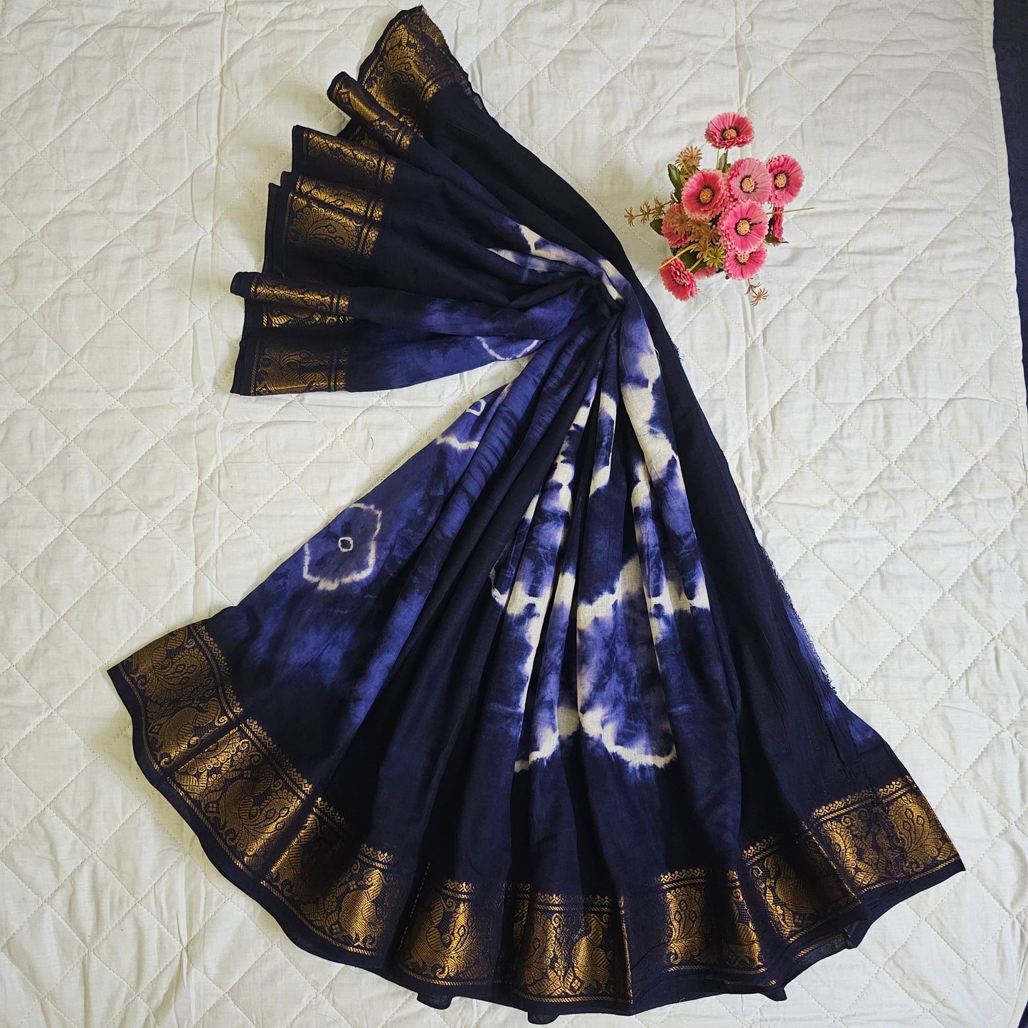 Soft Cotton Chungidi Model Saree