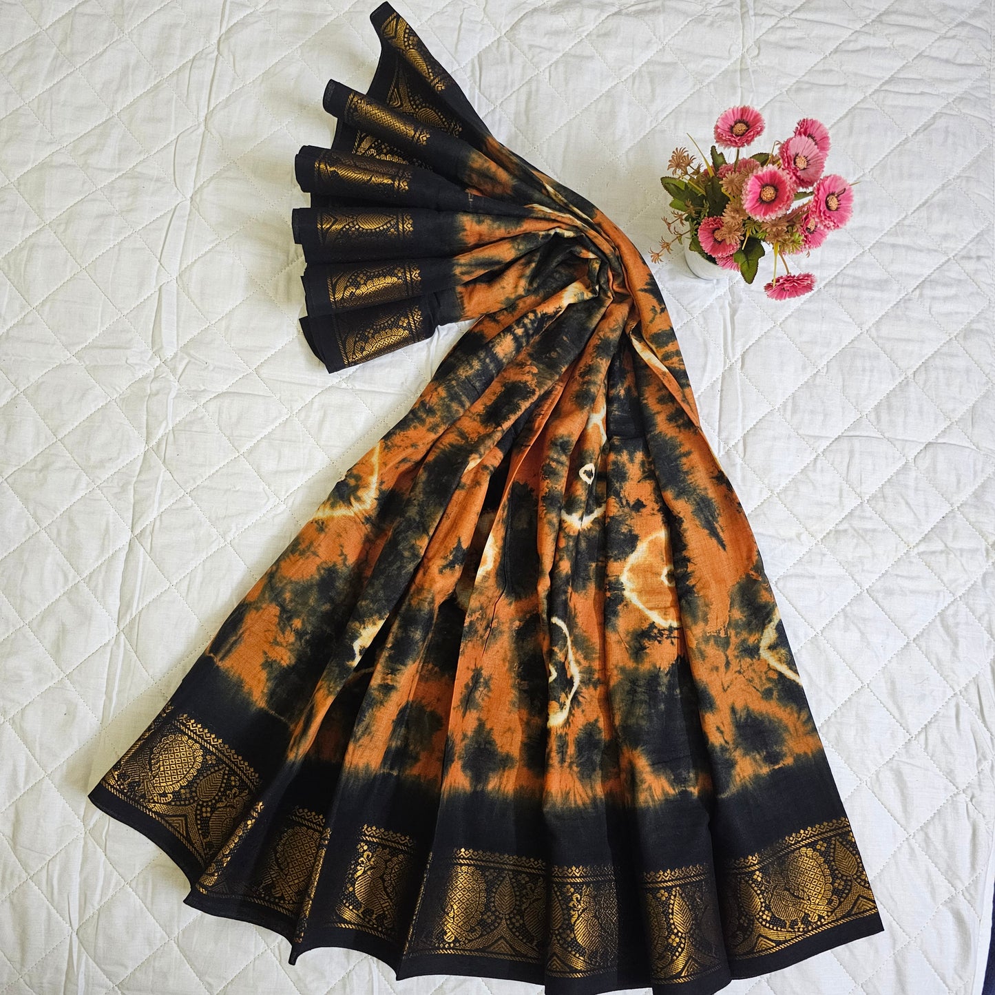 Soft cotton saree