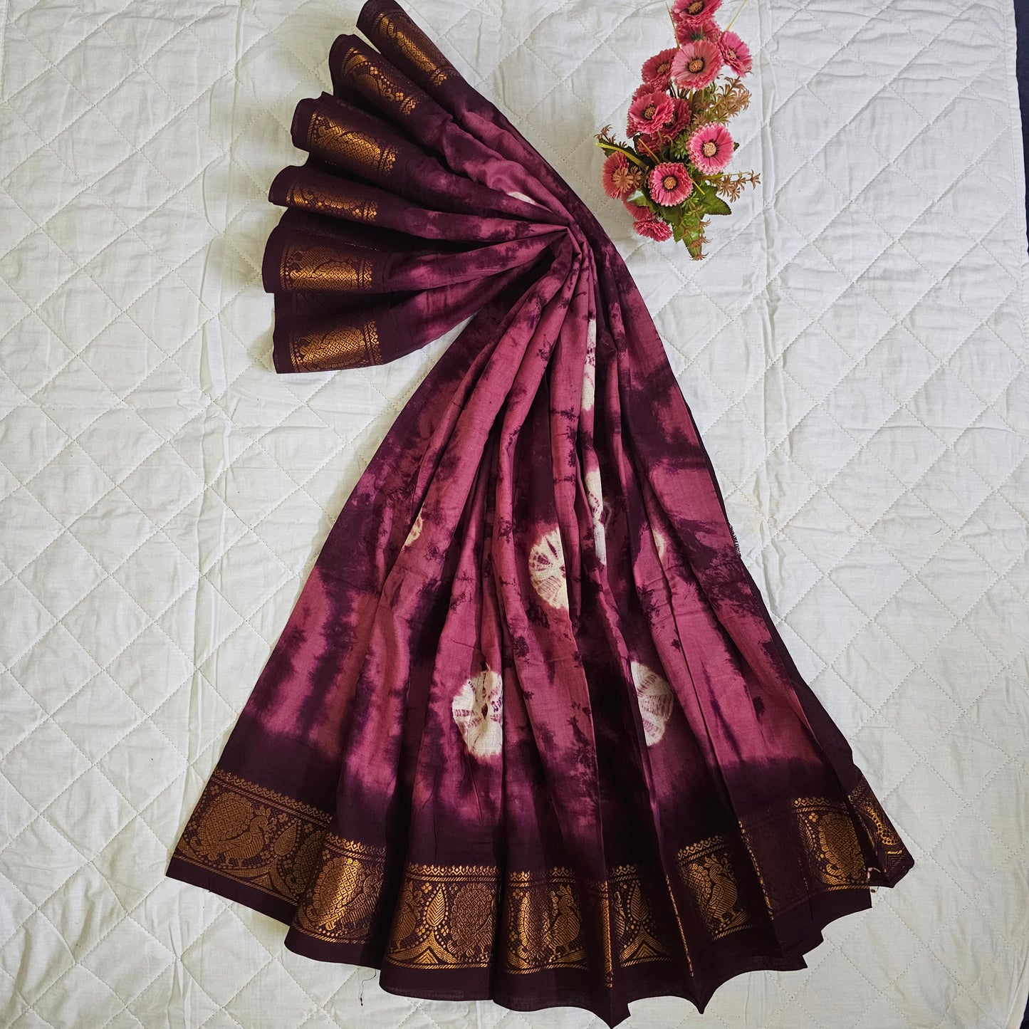 Soft cotton saree
