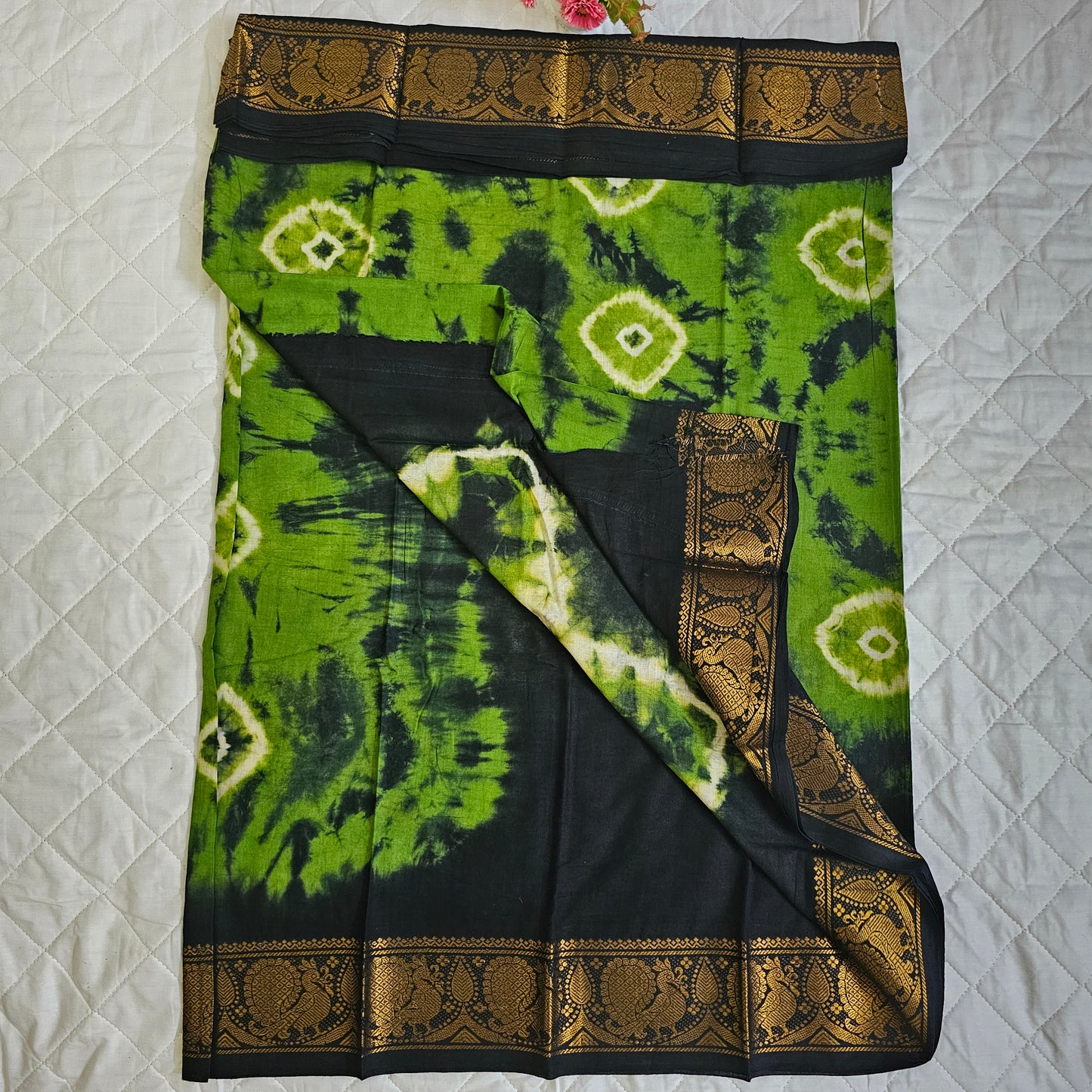 Soft cotton silk saree